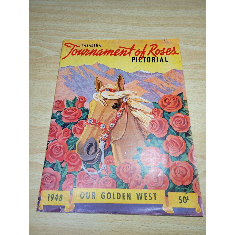 Vintage 1948 Tournament Of The Roses Magazine